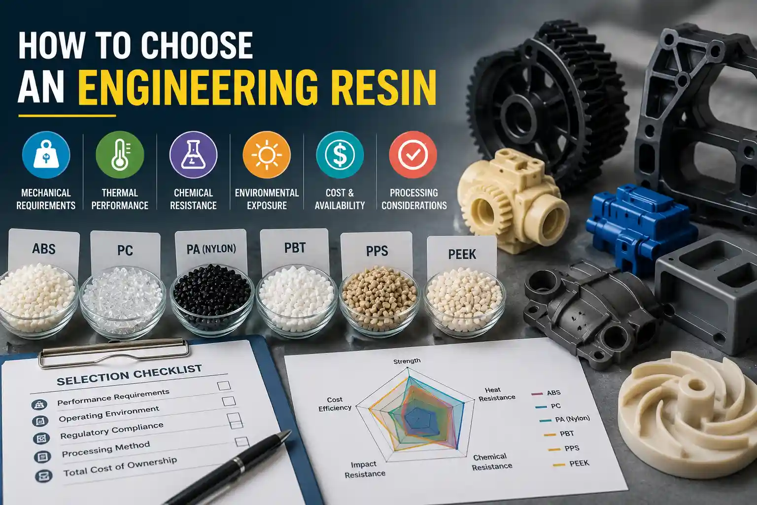 How to Choose an Engineering Resin